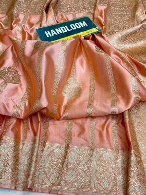 Semi Mashroo Silk Saree