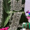 Green Velvet Collection Suit Heavy Embroidered Premium Velvet Set
