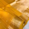 Yellow Exclusive Kora Banarasi Saree