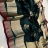 Bottle Green Pure Raw Mango Silk Saree with Rich Pallu