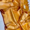 Yellow Exclusive Bridal Pure Handloom Banarasi Katan Silk Saree
