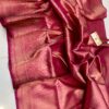 Bright Rani Pink Exclusive Bridal Pure Handloom Banarasi Katan Silk Saree