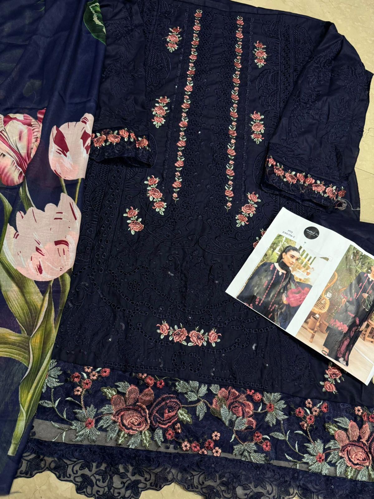 Black OMBRE Premium Vol-3 by Mehboob Tex