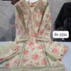 Mint Green Bin Saeed 3334 Ready-Made Organza Suit Set | Handwork Designer Collection