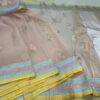 Light Beige Banarasi Pure Handloom Kadua Kora Silk Saree with Meenakari | Silk Mark Certified