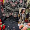 Black ZAHA AARZOO Vol-1 Pakistani Concept Organza Suit Set | Heavy Embroidery | D.No. 10282