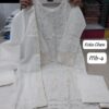 White SAPPHIRE Embroidered Maria-B Vol-4 Ready-Made Lawn Suit with Kota Dupatta – XL Size