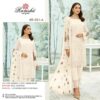 White Ramsha Super Hit Designer Suit – Premium Fabric | Ready to Ship