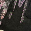 Black Mehboob Tex Ombre Starlet Lawn Collection-26 Pure Cotton Embroidered Suit with Cotton Dupatta