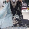 Black Sapphire Party Wear Readymade Pakistani Suit XL – Organza & Georgette Embroidered Collection