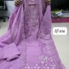 Purple Sapphire Party Wear Readymade Pakistani Suit XL – Organza & Georgette Embroidered Collection