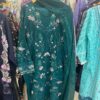 Teal Green Premium Readymade Georgette Embroidered Suit with Chiffon Dupatta