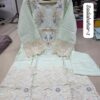 White Mehboob Tex Ombre Starlet Lawn Collection-26 | Embroidered Cotton Suit