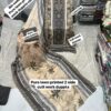 Charcoal Grey Elegant Embroidered Lawn Suit with Cotton Dupatta