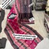 Rani Pink Elegant Embroidered Lawn Suit with Cotton Dupatta