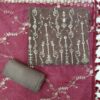 Grey Georgette Jari Work Semi Stitched Suit Piece with Embroidered Maroon Dupatta for Wedding & Bridal Wear