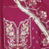 Magenta Georgette Embroidered 3 Piece Suit for Women with Matching Dupatta | Trends Designer