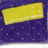 Purple Designer Net Saree with Floral Embroidery and Embroidered Border for Women