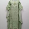 Premium Mint Green Dola Silk Heavy Embroidered Readymade Suit Set with Kurta Pant and Dupatta for Women