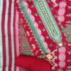 Premium Cotton Cambric Printed Pink Dress Material for Women with Matching Dupatta