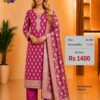 Fuchsia Pink Pure Banarasi Silk Dress Material with Designer Banarasi Dupatta