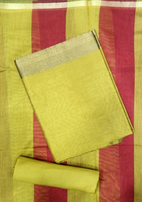 Pure Banarasi Silk Charcoal Black Designer Dress Material with Blue Banarasi Dupatta by Trends Designer Wear